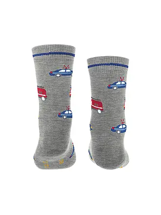 FALKE | Chaussettes garçon bleu espace | hellgrau